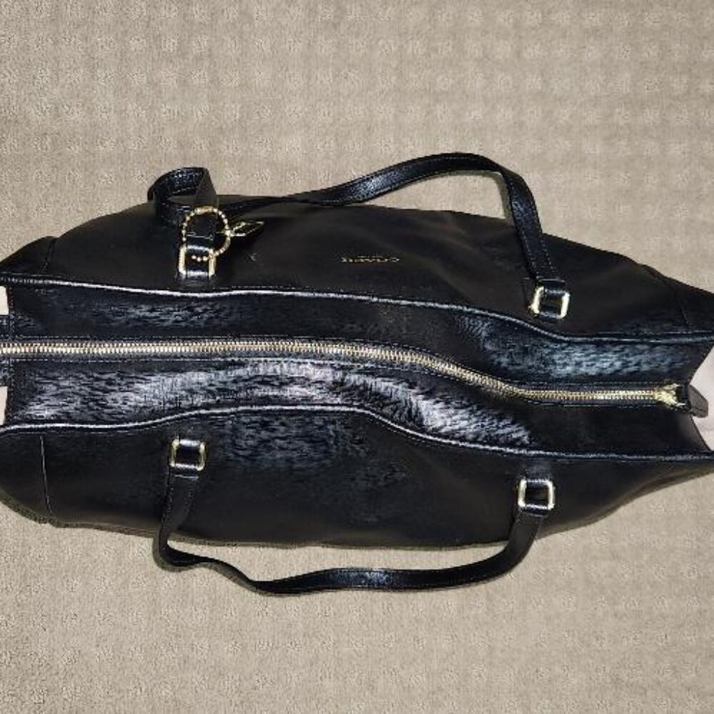 Coach Black Leather City Tote - Picture 6 of 10